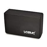 LiveUp Ls3233 Bloco De Yoga Em Eva Adulto Unissex Preto Black 22 8x15 2x7 6 Cm