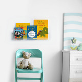 Livreiro Revisteiro De Parede Em Acrílico Porta Livros