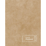  Livro: Caderno Sem Forro 8,5 X 11: 100 Páginas Em Branco, D