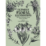  Livro: Ilustrações Florais Vitorianas: 344 Gravuras Em Made