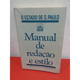 Livro: Manual De Redação E Estilo - Oesp - 1990