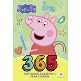 Livro 365 Atividades Peppa Pig Com Desenhos Para Colorir