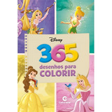 Livro 365 Desenhos E Atividades Para Colorir Disney Princesas E Fadas Infantil Culturama