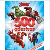 Livro 500 Adesivos E Atividade Heróis Vingadores Disney
