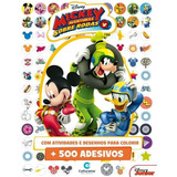 Livro 500 Adesivos E Atividade Mickey Mouse Disney Culturama