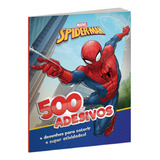 Livro 500 Adesivos Marvel