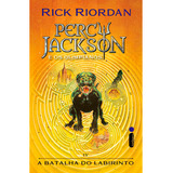 Livro A Batalha Do Labirinto - Série Percy Jackson E Os Olimpianos Vol. 4, De Rick Riordan. Editorial Intrínseca, Capa Mole, Edição Regular Em Português, 2023
