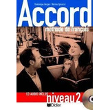 Livro Accord Méthode De Français Cd Audio Inclus Niveau 2 Dominique Berger E Nerina Spicacci 2000 