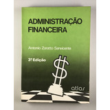 Livro Administração Financeira Antonio Zoratto Sanvicente 3 Edição Atlas D5