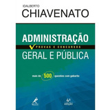 Livro Administração Geral E Pública
