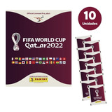 Livro Álbum Figurinhas Copa Do Mundo Qatar 2022 10 Pacotes