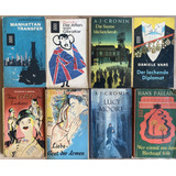 Livro Alemão Antigo Usado Lote Romance Anos 50 Rororo Escritores Colecao
