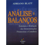 Livro Análise De Balanços - Estruturas E Avaliação Das Demonstrações ... - Adriano Blatt [2001]