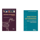 Livro Anatomia Veterinária Bolso Anestesia Veteriná Acadê