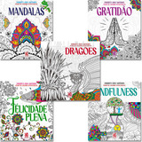 Livro Antiestresse Para Colorir Jardim Dos Sonhos