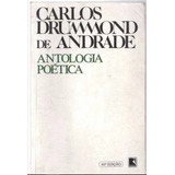 Livro Antologia Poética Andrade Carlos Drummond 1985 