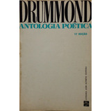 Livro Antologia Poética josé Olympio 12 Edição Andrade Carlos Drummond De 0 