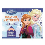 Livro Aventura Matemática - Disney Frozen - Bicho Esperto