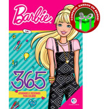 Livro Barbie 365 Atividades E Desenhos Para Colorir
