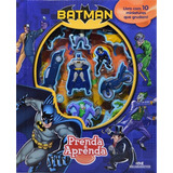 Livro Batman Prenda E Aprenda