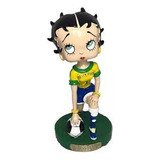 Livro Boneca Estatueta Betty Boop Colecionável Copa Do Mundo - Merisul [2009]