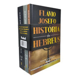 Livro Box Livros Antig. Judaícas, Guerra Judeus E Josefo Contra Apião - História Dos Hebreus Brochura
