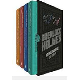 Livro Box Obra Completa Sherlock Holmes 4 Volumes Arthur Conan Doyle 2015 
