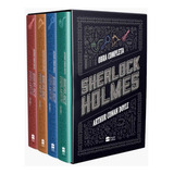 Livro Box Obra Completa Sherlock Holmes 4 Volumes Arthur Conan Doyle 2017 