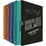 Livro Box Sherlock Holmes 4 Volumes Arthur Conan Doyle 2015 