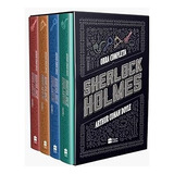 Livro Box Sherlock Holmes Obra Completa 4 Volumes Arthur Conan Doyle 2019 
