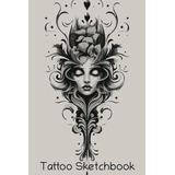 Livro Caderno De Tatuagem Páginas Detalhadas Paleta De