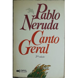Livro Canto Geral Neruda