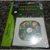Livro   Cd  As Aventuras De Tom Sawyer  novo lacrado 