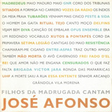Livro Cd Filhos Da Madrugada Cantam José Afonso cd Duplo José Afonso Madredeus G n r Sitiados Vários 1994 