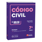 Livro Código Civil Cc De Bolso, 7ª Edição 2024, De Equipe Rideel. Editora Rideel, Capa Mole, Edição 7ª Em Português, 2024