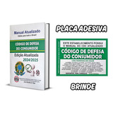 Livro Código De Defesa Do Consumidor cdc 2024 2025 Com Placas Adesivas