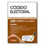 Livro Codigo Eleitoral 21ed 2016