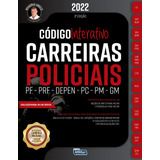 Livro Código Interativo Alfacon Carreiras Policiais - 2022