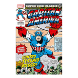 Livro Coleção Clássica Marvel Volume 38 Capitão América