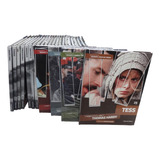 Livro Coleção Folha Grandes Livros No Cinema Lote Completo 25 Volumes Folha De S paulo Com Cds Capa Dura Original