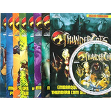 Livro Coleção Thundercats 8 Revistas De Atividades Com Cd