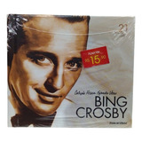 Livro Com Cd Bing Crosby Lacrado Coleção Folha Grandes Vozes Vol 21
