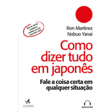 Livro Como Dizer Tudo Em Japonês