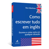 Livro Como Escrever Tudo Em Inglês