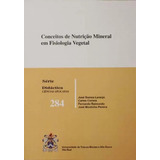 Livro Conceitos De Nutrição Mineral Em Fisiologia Vegetal