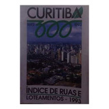 Livro Curitiba 1693 A