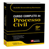Livro Curso Completo De Processo Civil 9 Edição 2024 De Rodolfo Kronemberg Hartmann Editorial Rideel Tapa Mole Edición 9 En Português 2024