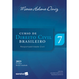 Livro Curso De Direito Civil Brasileiro Responsabilidade C