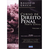 Livro Curso De Direito Penal Parte Geral Vol 1 Rogério Greco 2015 