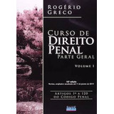 Livro Curso De Direito Penal Parte Geral Vol I Rogério Greco 2015 